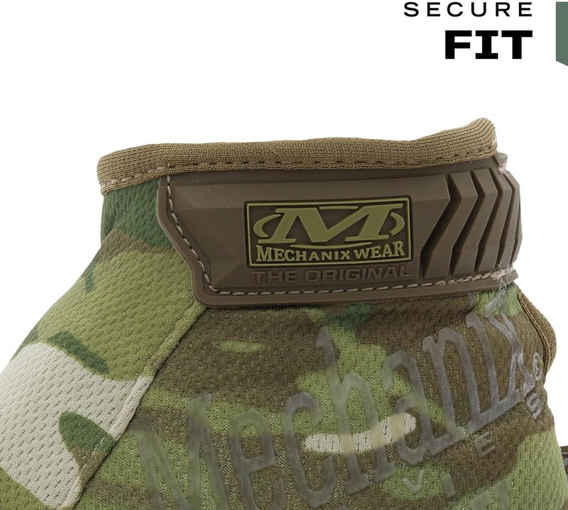 Mechanix Wear MultiCam Tactical Work Gloves - Durable Touchscreen Safety Gloves for Men | XX-Large
