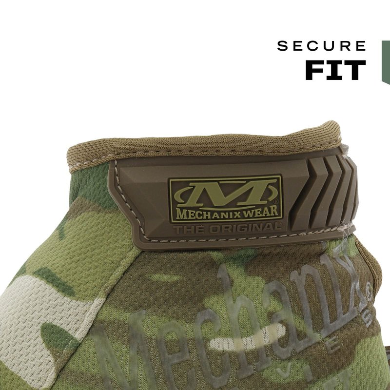 Mechanix Wear Original Tactical Glove - High Performance Anti-Slip Grip Safety Gloves - Impact Resistant & Touchscreen Capable - Large - MultiCam Camouflage