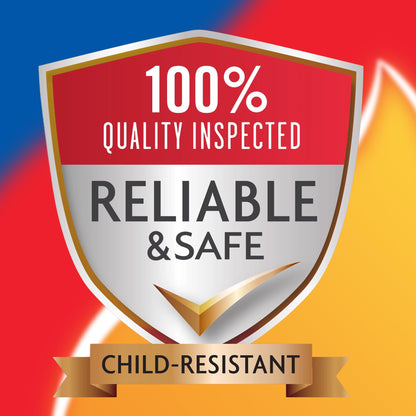 BIC Classic Lighters, Pocket Style, Safe Child-Resistant, Assorted Colors (packaging may vary), 5-Count (Pack of 3)