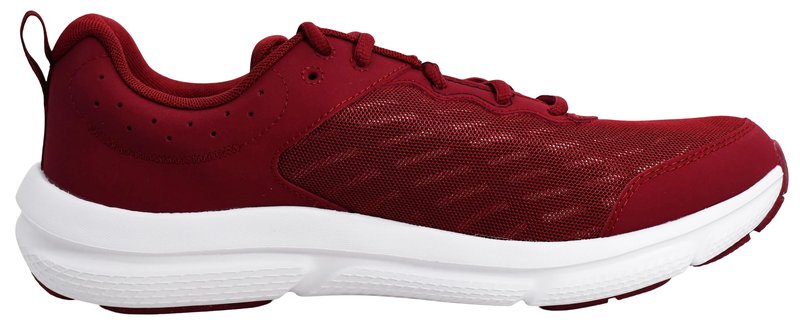 Under Armour Mens Charged Assert 10 Cardinal/Cardinal/White 13 Medium