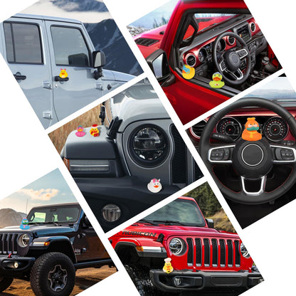 Audaisyly Rubber Ducks Bath Toy for Kids, Assortment Duckies for Jeep Ducking Pool Floater Ducky Bathtub Beach Toys, Party Favors Birthday