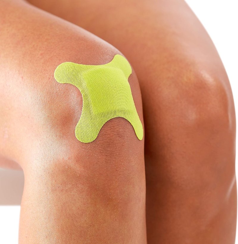 CURAD Performance Series Antibacterial Bandages, Elbows and Knees, 3" x 3", 30 Count