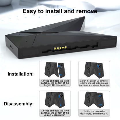 Gamorek Controller Charging Connector Grip Compatible with Lenovo Legion Go