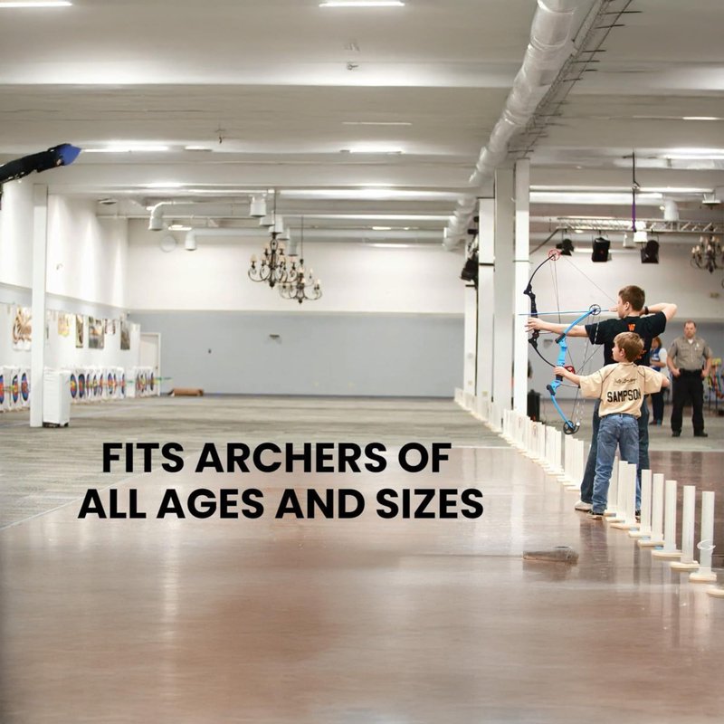 Genesis Original Compound Bow & Arrow Kit- Adjustable Riser, 15"-30" Draw Length, 10-20 lb Draw Weight, All Skill Levels, Draw Hand - Left, Purple