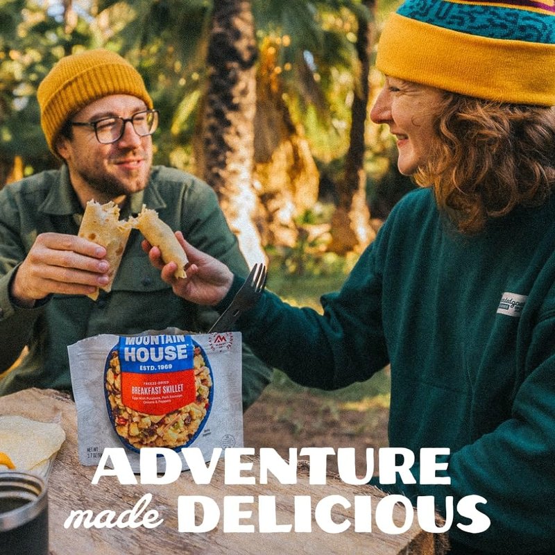 Mountain House Spaghetti with Beef Marinara | Freeze Dried Backpacking & Camping Food |2 Servings