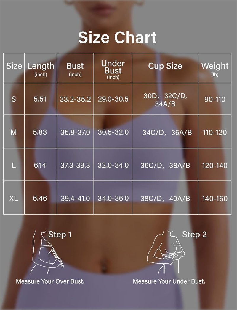 YEOREO Workout Y-Back Sports Bra for Women - Padded V-Neck Racerback Gym Top | Medium Impact