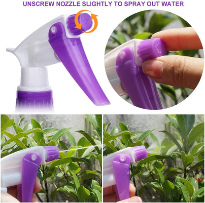 Gardening Tools, LEKEONE 10 Pieces Garden Tools with Floral Print, Ergonomic Handle Trowel Rake Weeder Pruner Shears Sprayer,Gardening Supplies with Carrying Case Gifts for Women