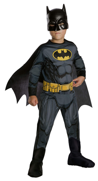DC Comics Superheroes: Batman Costume for Kids by Rubies, Boy's Small