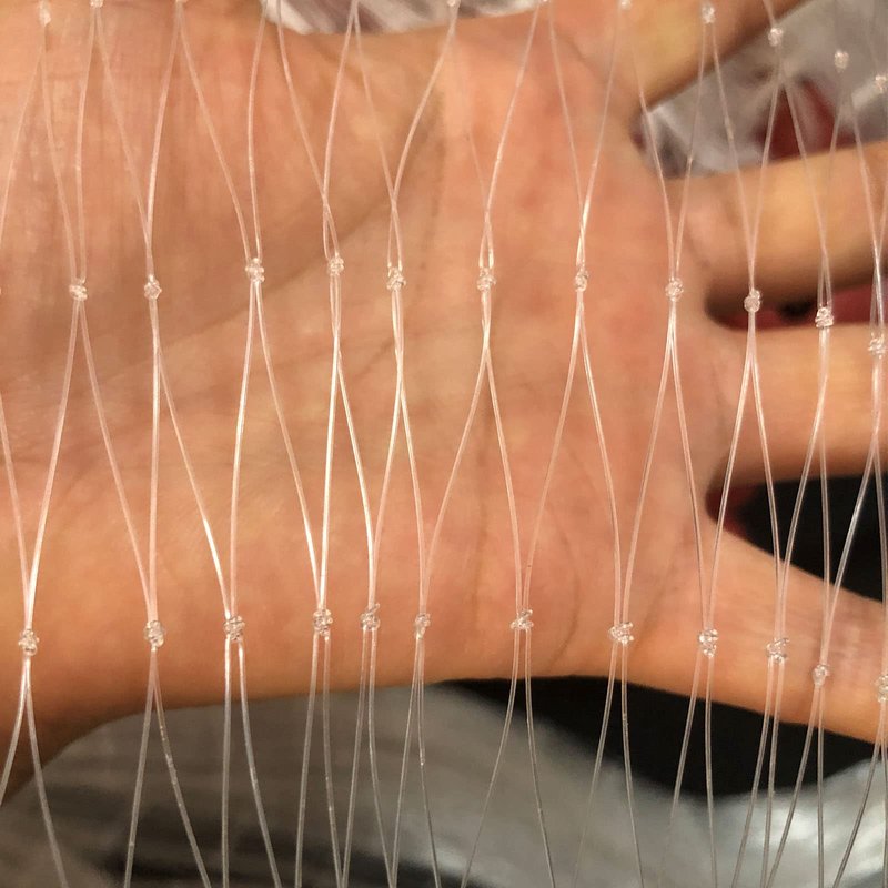 Strong Fishing Line Material Fishing Net Depth 5.5ft Gillnet Length 98 ft Nylon Net 5/8 Inch-2 Inch Mesh Monofilament Nylon Network Big Buoys Fish Net (Mesh Size 40mm*40mm(1-1/2 inch))