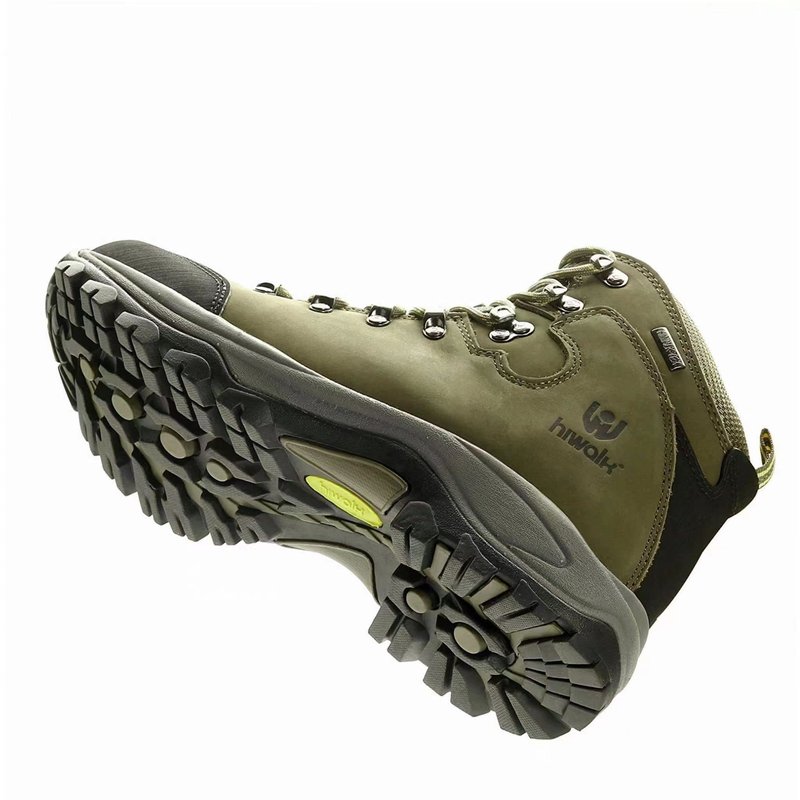 LUMPARLAND hiwalk Men's Waterproof Hiking Boots Breathable Lightweight Trekking Working Shoes