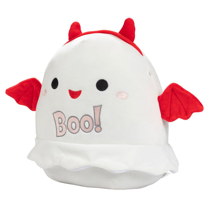 Squishmallows Original 10-Inch Melfy The Halloween Ghost - Official Jazwares Holiday Plush - Collectible Soft & Squishy Pillow Stuffed Animal Toy - 2025 Amazon Exclusive for Kids, Girls & Boys