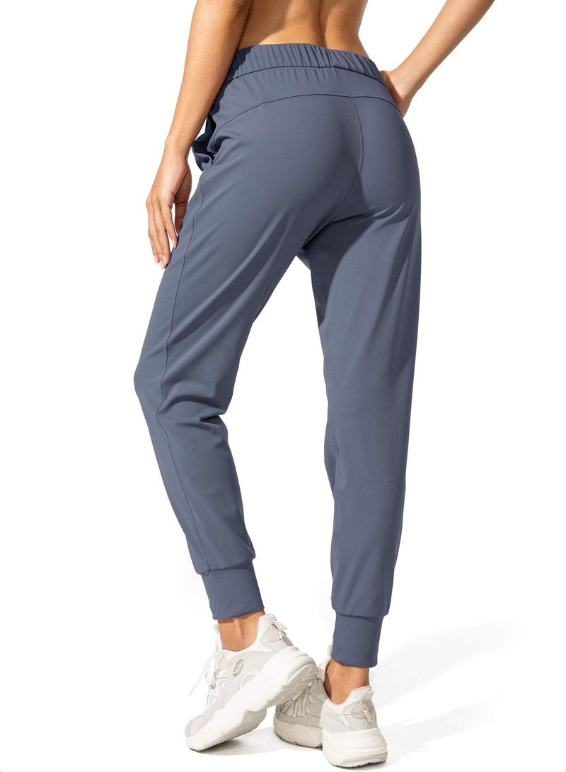 SANTINY Women's Joggers Pants Pockets Drawstring Running Sweatpants for Women Lounge Workout Jogging(Dusty Blue_S)