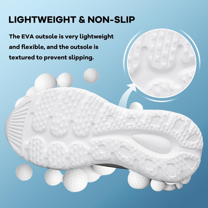 AFB Unisex Running Shoes Women Men Walking Tennis Sports Lightweight Arch Support Luminous Sneakers White
