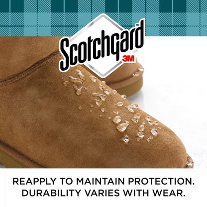 Scotchgard Suede & Nubuck Protector, 1 Can, 300 ml - Water Repellent Spray, Helps Minimize Salt Stains - For Boots, Shoes, Coats, Gloves & More