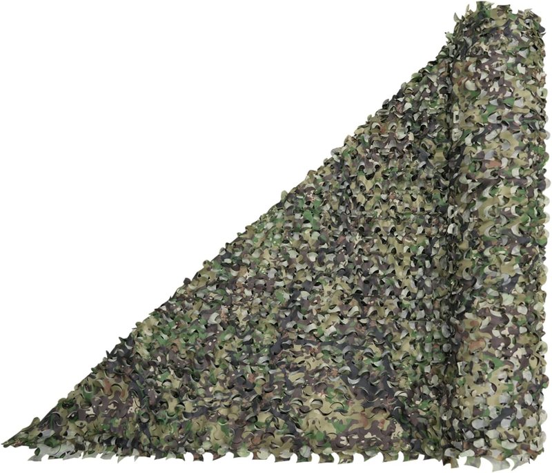 Camo Netting for Hunting | Bulk Roll Military Sunshade | Durable Outdoor Cover