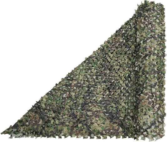 Camo Netting for Hunting | Bulk Roll Military Sunshade | Durable Outdoor Cover