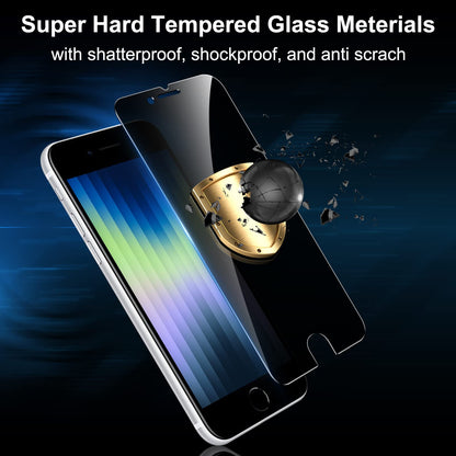 [2 Pack] Privacy Screen Protector for iPhone 11/XR, YMHML Tempered Glass Anti-Spy Bubble Free Case Friendly Easy Installation Film for iPhone 11/XR 6.1 Inch