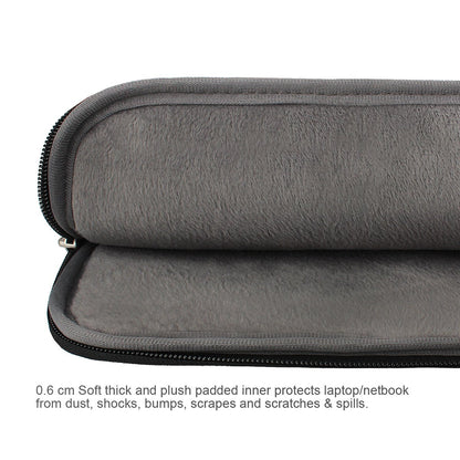 Arvok 15-16 Inch Laptop Sleeve Water-resistant Canvas Fabric Bag Case with Handle Zipper Pocket/Notebook Computer Case/Ultrabook Tablet Briefcase Carrying Bag for Acer/Asus/Dell/Lenovo/Samsung/Sony