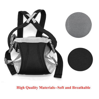 Baby Carrier,Xiuyer Baby Wrap Carrier,3-in-1 Front and Back Toddler Sling Carrier,Baby Sling Wrap Toddler Back Carrier for 3-10 Kg,Adjustable Baby Carrier Backpack,Black Carriers from Newborn