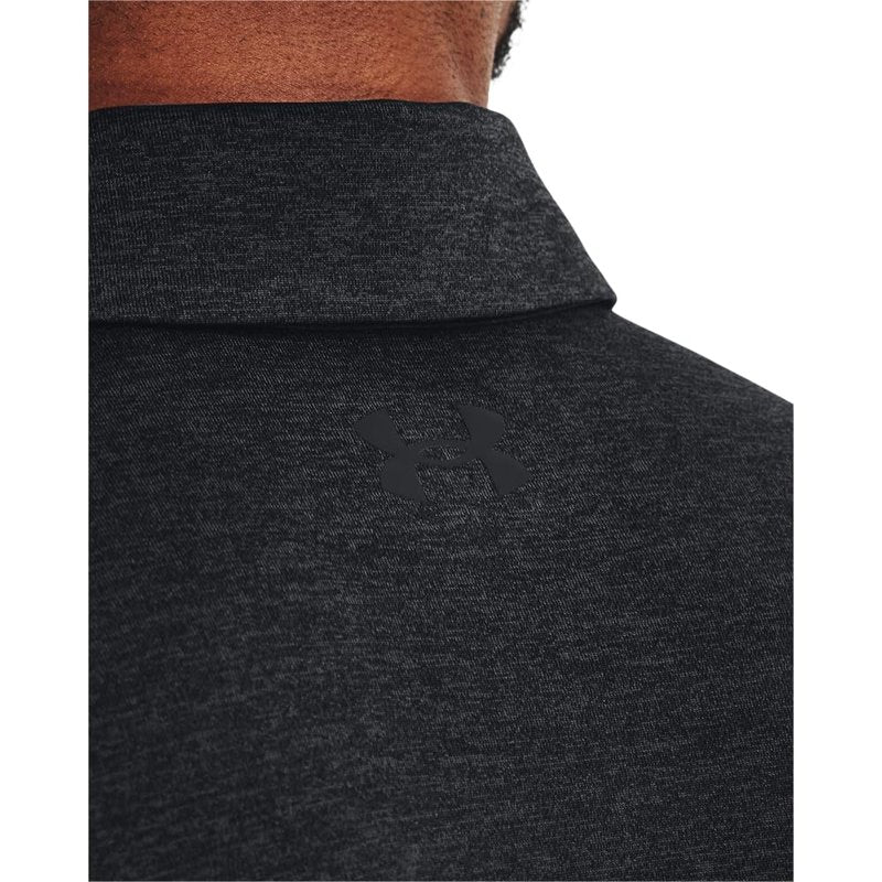 Under Armour Men's Playoff Polo 3.0, (001) Black/Jet Gray/Black, Large