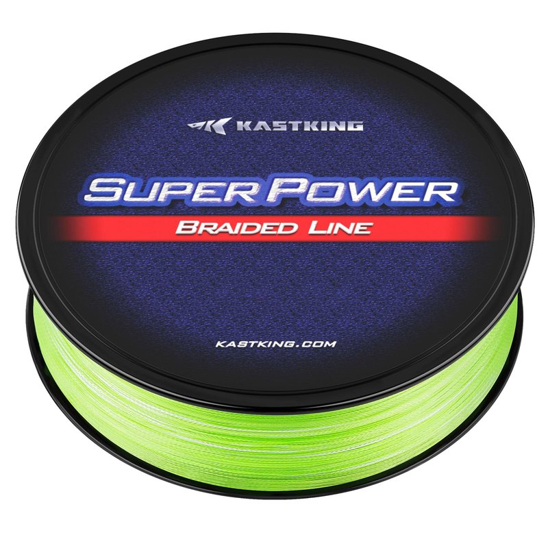 KastKing Superpower Braided Fishing Line, Grass Camo, 20 LB, 150 Yds