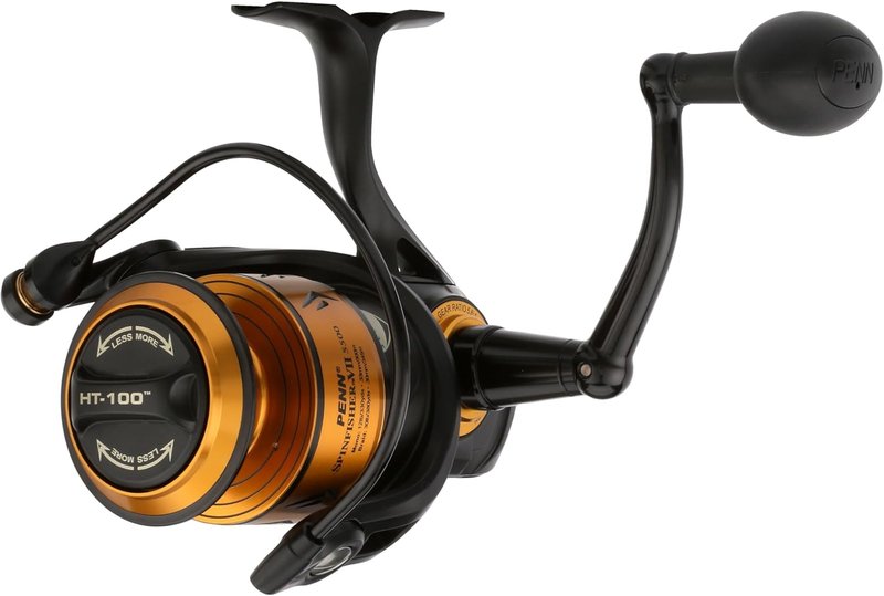 Spinning Fishing Reel - Penn Spinfisher VI with Durable Construction & Smooth Drag System