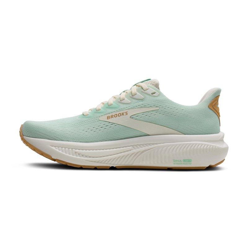 Brooks Women’s Ghost 17 Neutral Running Shoe - Honeydew/Coconut/Taffy - 11.5 Medium