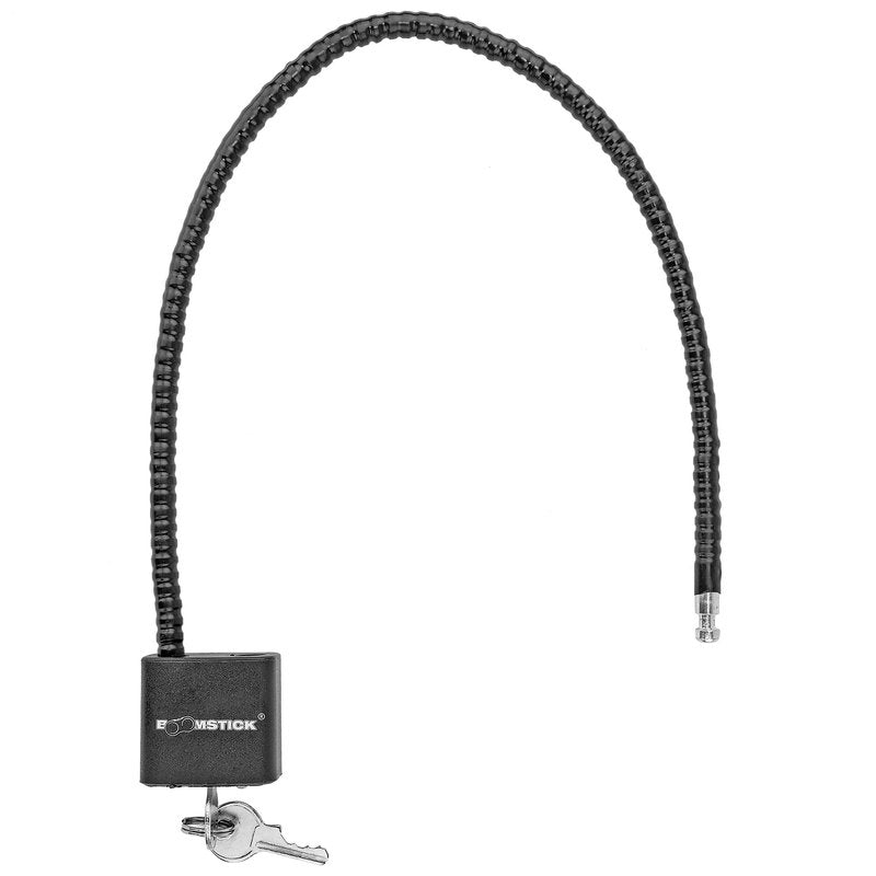 BOOMSTICK Cable Gun Lock 15 in Cable Length, Trigger Pistol Shotgun Rifle Child Safety Steel Cable - Keyed Alike