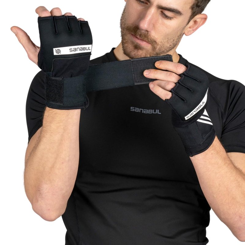 Sanabul Gel Boxing Hand Wraps for Men & Women Muay Thai MMA Kickboxing Quick Wraps Boxing Inner Gloves Wrist Knuckle Protection