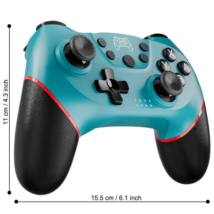 Diswoe Switch Pro Controller, Wireless Switch Controller for Switch 2/Lite/OLED, Bluetooth Gaming Controller with Hall Effect Joystick, Controller for PC/Android Phone with Gyro Sensor Turbo Vibration
