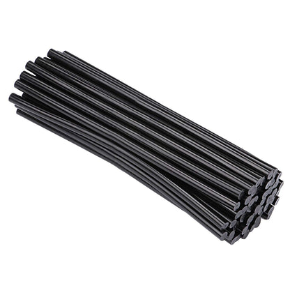 Coolty 40 Pack Hot Melt Glue Sticks 11mm x 270mm Paintless Car Dent Repair Kits for Glue Gun Heating Art Craft, Car Body Dent Repair Remover (Black)