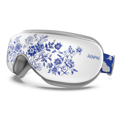 RENPHO Eye Massager with Heat, Valentines Day Gifts for Her Him Birthday Gifts for Women Mom, FSA Eligible HSA Eye Mask for Migraine,Sleep Mask for Dry Eyes Relax, Handheld Massager Eyeris 1