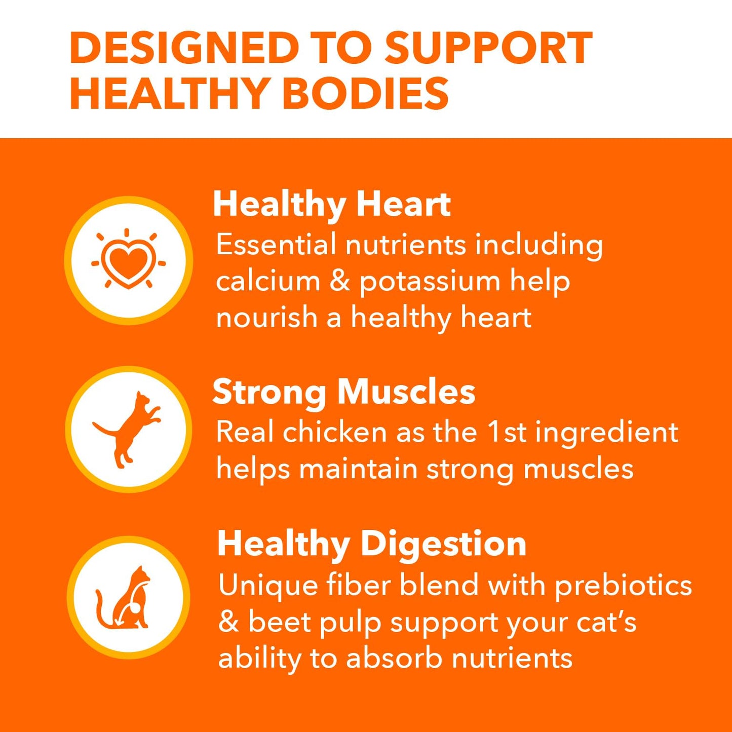 IAMS Proactive Health Adult Healthy Dry Cat Food with Chicken, 3.5 lb. Bag