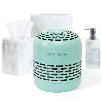 HOMIKE Refrigerator Deodorizer, Odor Eliminator,Last up to 10 Years for Car,Closet,Shoes Cabinet,Fridge and Freezer,Outperforms Baking Soda and Activated Carbon (Green)