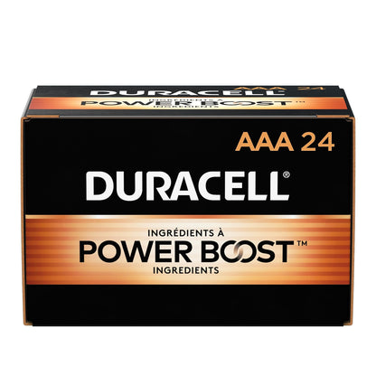 Duracell, MN2400BKD, Standard Battery, AAA, Alkaline, PK24