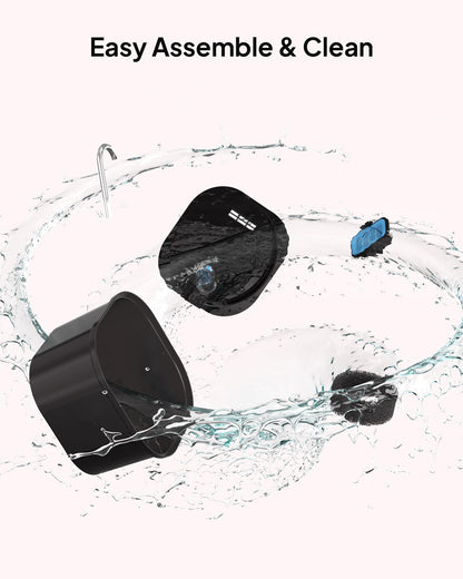 Cat Water Fountain: 84oz/2.5L Pet Water Fountain for Cats Indoor, Super Silent Automatic Cat Drinking Fountain, BPA Free