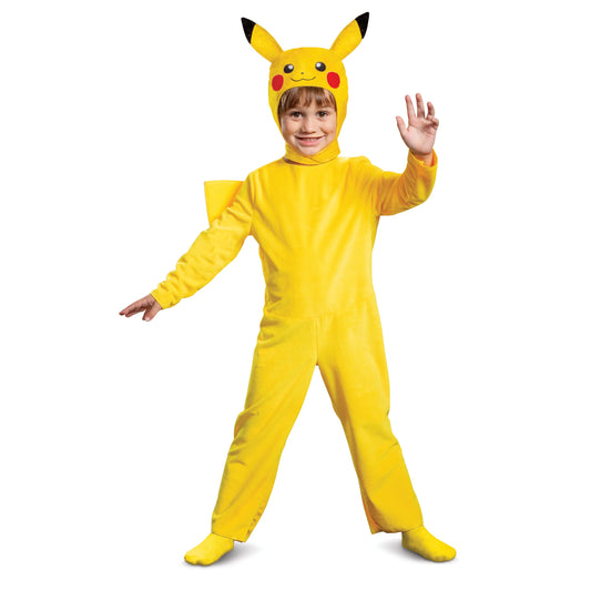 Disguise The Pokemon Toddler Pikachu Classic Costume 3T/4T , Yellow