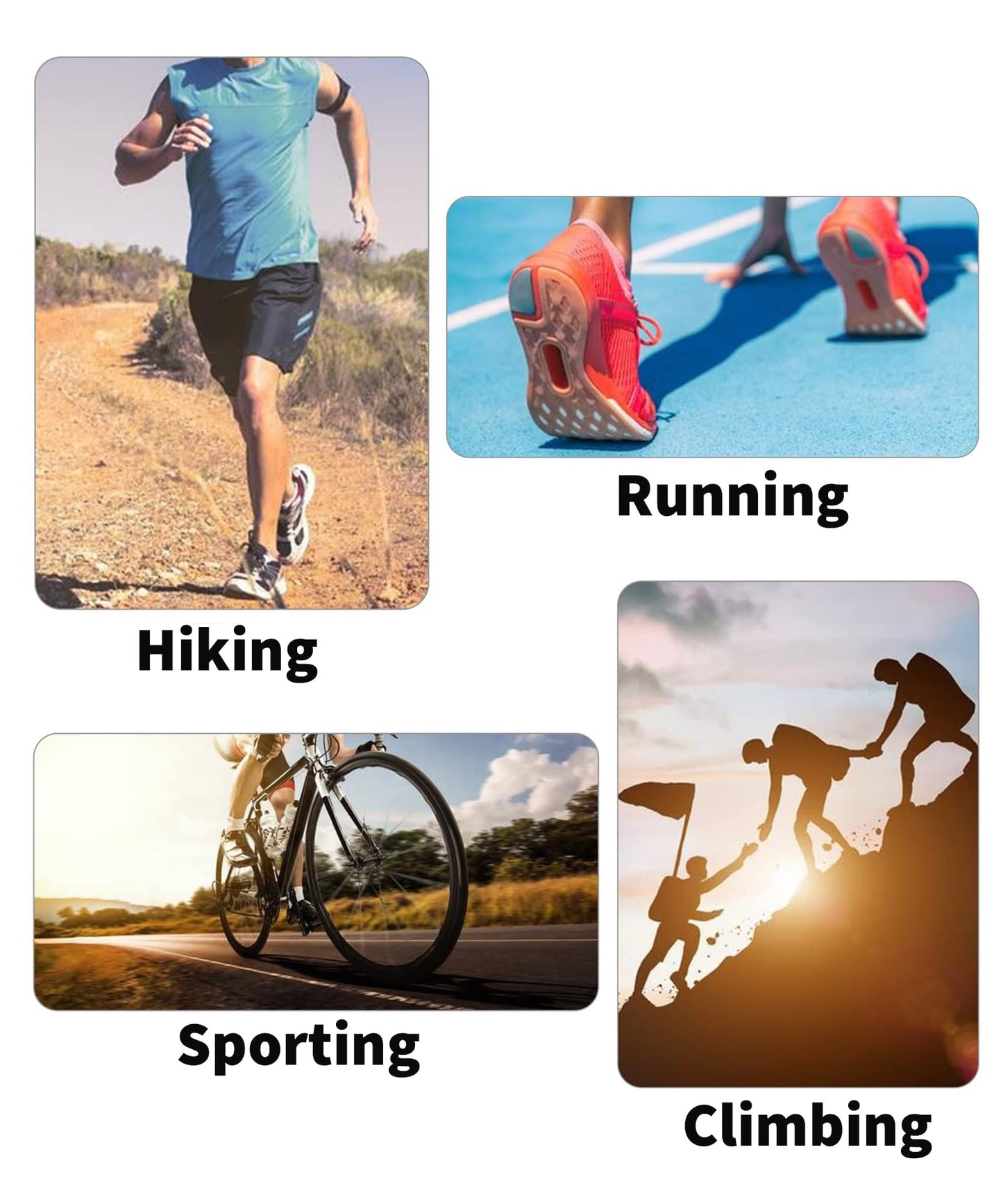 Handshop 2 Pairs Round Boots Shoelaces 4 MM Athletic Replacement Shoe Laces 30-63” Shoestrings For Running Sporting Walking Black 114