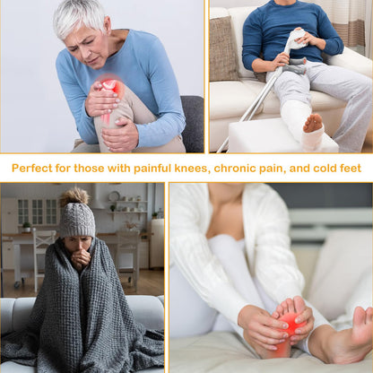 Wanheart Over Knee Lightweight Fuzzy Socks, Plush Slipper Stockings, Cozy Leg Warmers for Men & Women – Open Toe Design for Home & Sleep (LightCoral)