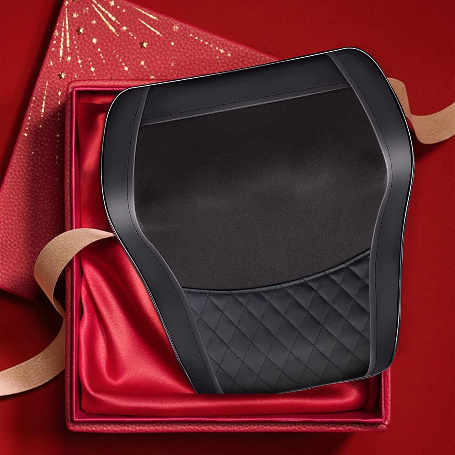 Boriwat Back Massager with Heat, Neck Massager for Pain Relief Deep Tissue, 3D Kneading Massage Pillow for Back, Neck, Shoulder, Legs, Gifts for Women Men Mom Dad
