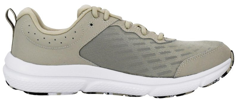 Under Armour Men's Charged Assert 10, (289) Khaki Base/Khaki Base/Black, 4, US