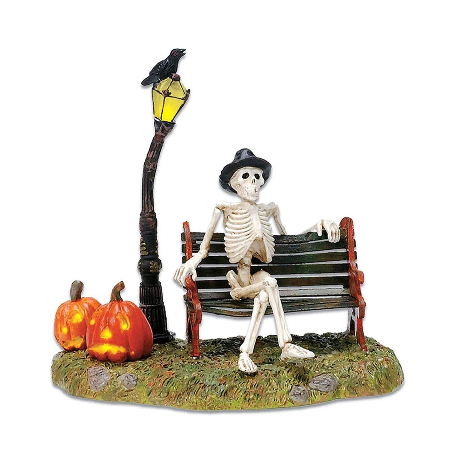 Department 56 56.53146 Accessories for Village Collections Halloween Resting My Bones Figurine, 4.75 Inch, Multicolor