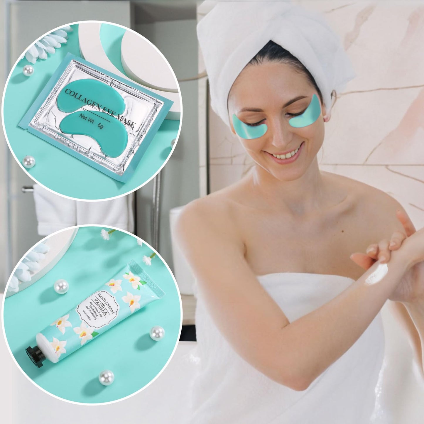 Birthday Gifts for Women Self Care Gift Set, Get Well Soon Gift Baskets for Women Care Package, Unique Relaxing Spa Christmas Gifts for Mom, Sister, Wife,Her, Best Friend, Grandma