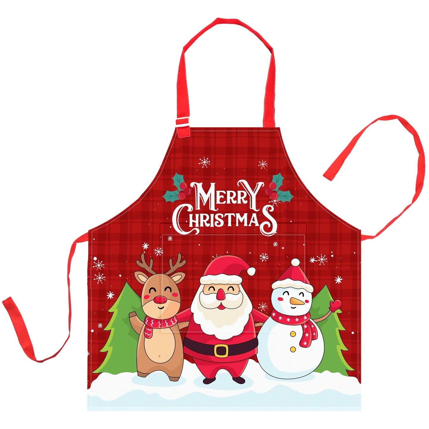 Nidoul Kid Girls Boys Apron, Adjustable Kitchen Cooking Chef Apron with Pocket for Cooking Baking Art Painting Gardening