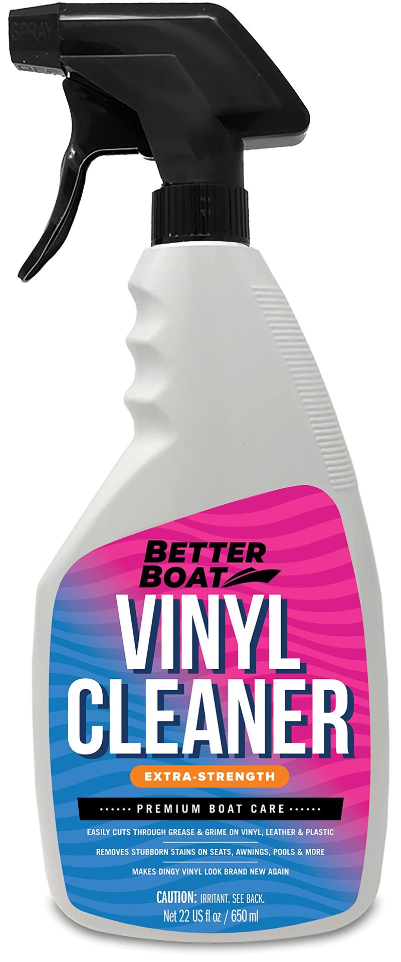 Boat Vinyl Cleaner Upholstery and Seat Cleaner Protectant for Marine Vinyl Windows and Pontoon Interiors Effective Boat Cleaning Supplies and Conditioner Products