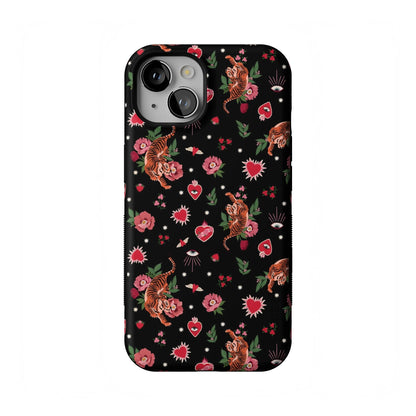Casely iPhone 13 Case | Be Mine | Tiny Hearts | Compatible with MagSafe | Bold Protective Case Design