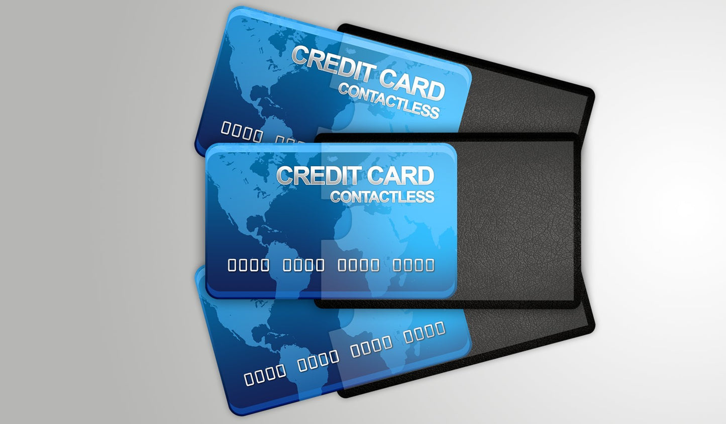 Card Armor Credit Card Holder, 6 Premium RFID Blocking Sleeves with Clear Front for Easy Viewing, Prevent Identity or Financial Theft from High Tech Thieves