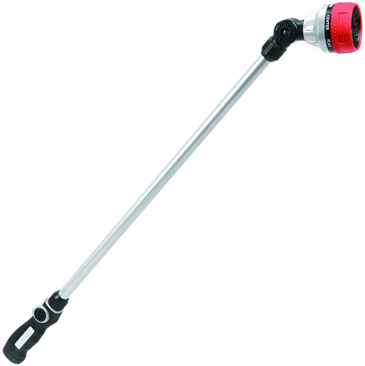 Eden 96618 Long Metal Garden Wand with 7 Watering Pattern, Thumb Control, Bundled with Quick Connect Starter Set