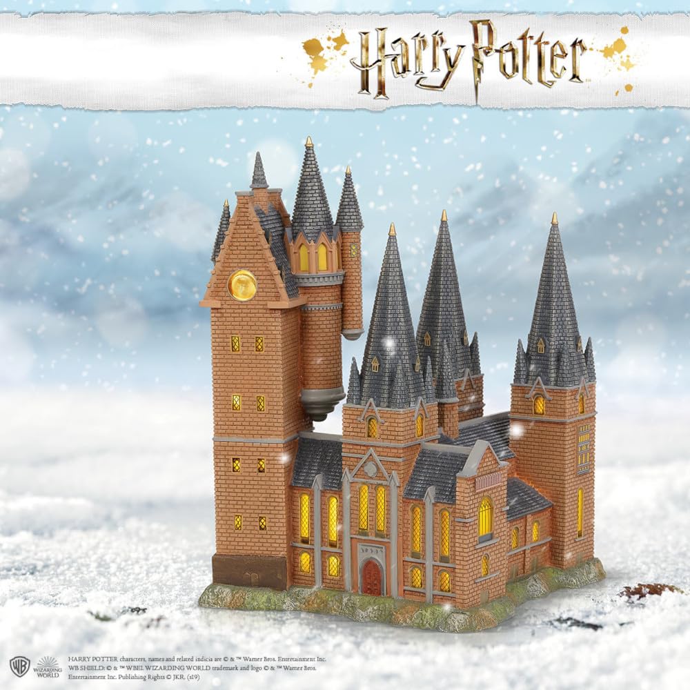 Department 56 Zinc alloy, Polyresin, 6003327 Harry Potter Village Hogwarts Astronomy Tower Lit Building, 12.2 Inch, Multicolor