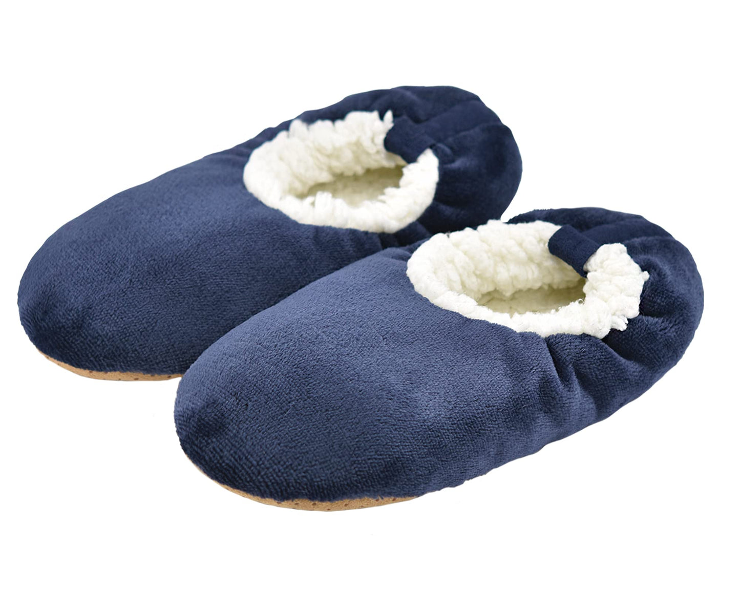 Panda Bros Mens Slipper Socks Low Cut Super Soft Warm Home Sock with Non-Slip Indoor Slipper Shoes Socks